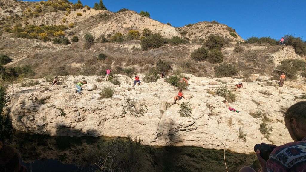 Festival del Agua germinart performance sunseed los molinos del rio aguas